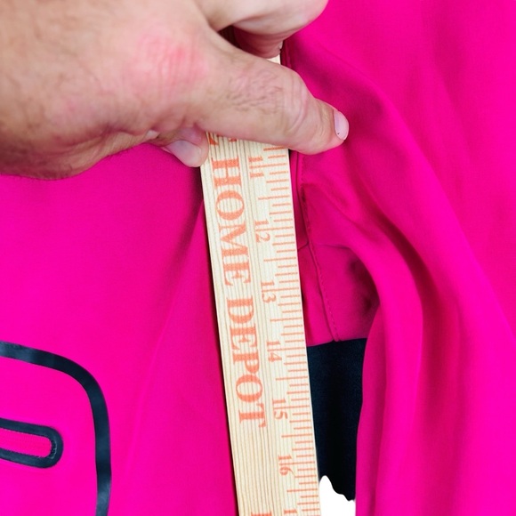 EUC BenBoy Women’s Bright Pink Outdoor/Ski/Snow Pants with Black Accents Sz XL - Picture 6 of 12